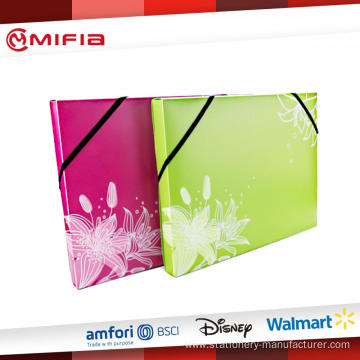 PP plastic boxes PP file box with Printed Covers